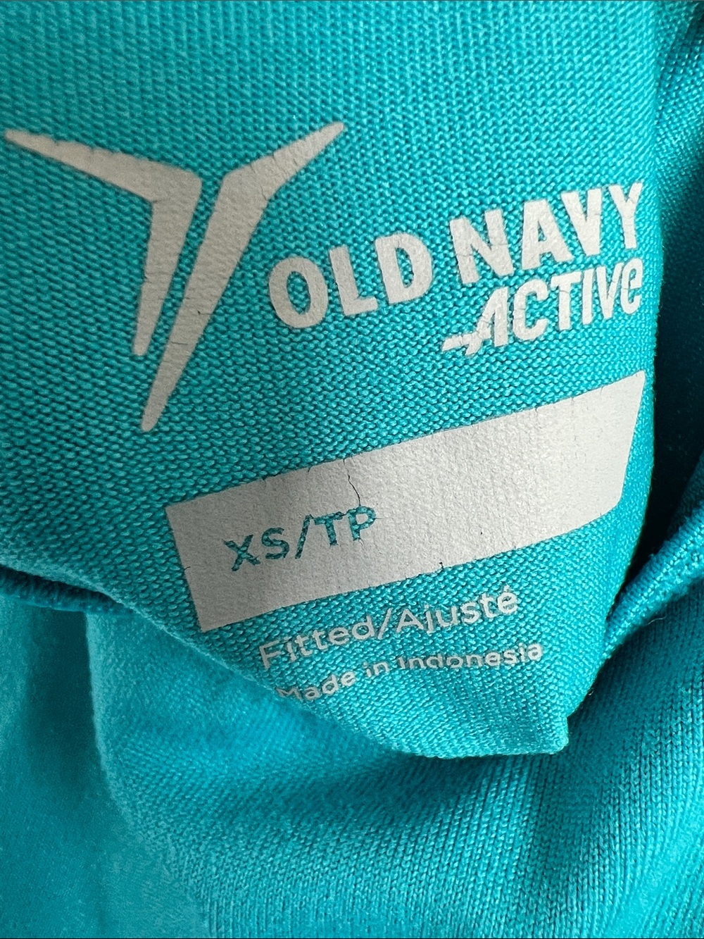 Old Navy | Active Fitted Teal Racerback Tank Size XS/TP - Picture 3 of 17